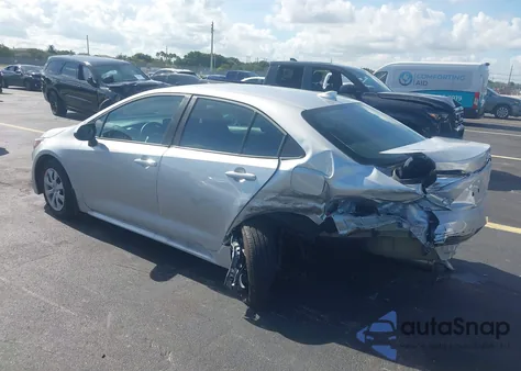2025 Toyota Corolla Le from USA, damaged, VIN 5YFB4MDE4SP322207